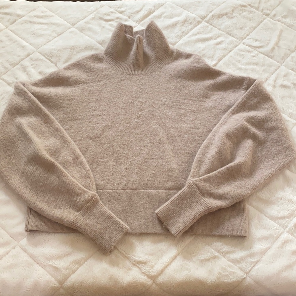 Oversized mohair/wool blend sweater size s